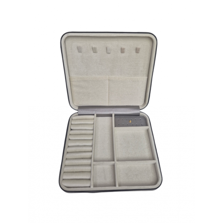 Büyük Boy ( 27×24) Takı Düzenleyici Takı Saklama Kutusu Seyehat Çantasi Ahşap Kasa