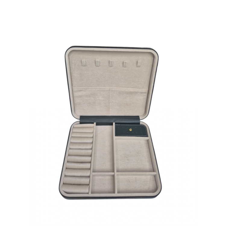 Büyük Boy ( 27×24) Takı Düzenleyici Takı Saklama Kutusu Seyehat Çantasi Ahşap Kasa