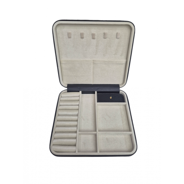 Büyük Boy ( 27×24) Takı Düzenleyici Takı Saklama Kutusu Seyehat Çantasi Ahşap Kasa