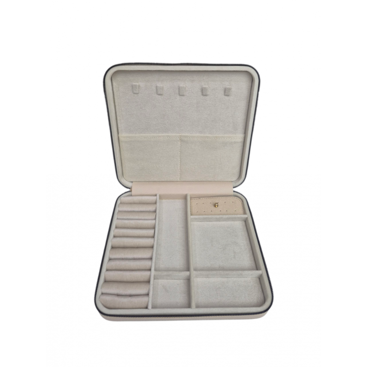 Büyük Boy ( 27×24) Takı Düzenleyici Takı Saklama Kutusu Seyehat Çantasi Ahşap Kasa