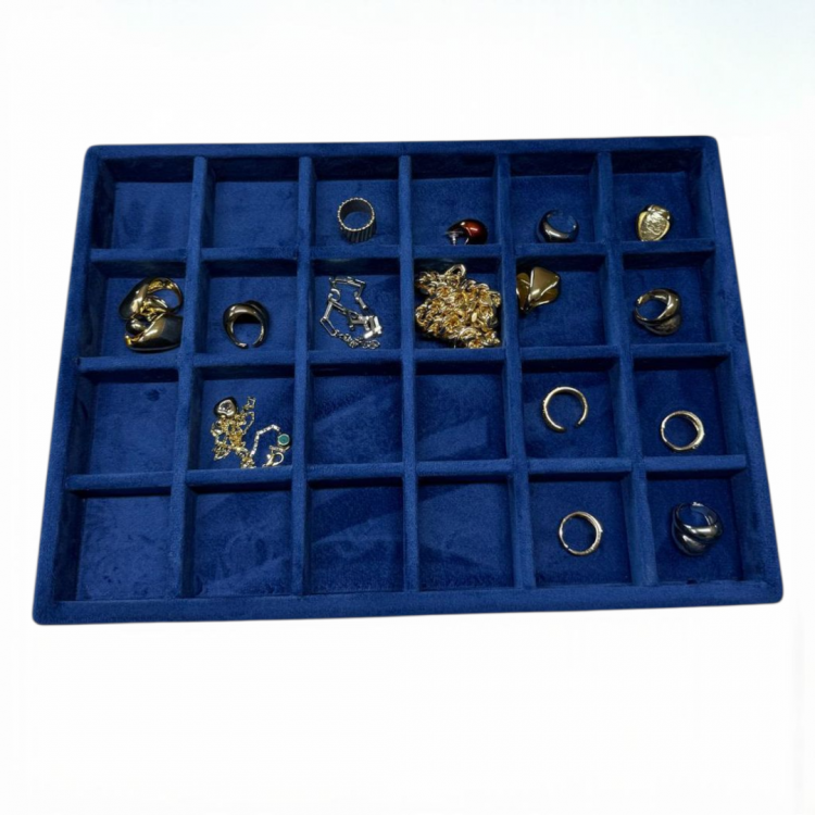 Ahşap Baby Face Kumaş Çekmece Düzenleyici 34x24x3 cm