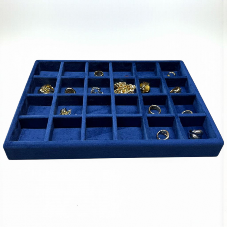 Ahşap Baby Face Kumaş Çekmece Düzenleyici 34x24x3 cm