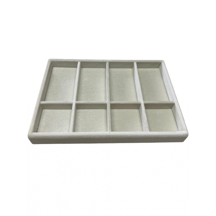 Çekmece İçi Ahşap Takı ve Gözlük Düzenleyici 8 Bölmeli Baby Face Kumaş Organizer Çekmece İçi Ahşap Takı ve Gözlük Düzenleyici 8 Bölmeli Baby Face Kumaş Organizer