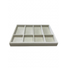 Çekmece İçi Ahşap Takı ve Gözlük Düzenleyici 8 Bölmeli Baby Face Kumaş Organizer Çekmece İçi Ahşap Takı ve Gözlük Düzenleyici 8 Bölmeli Baby Face Kumaş Organizer