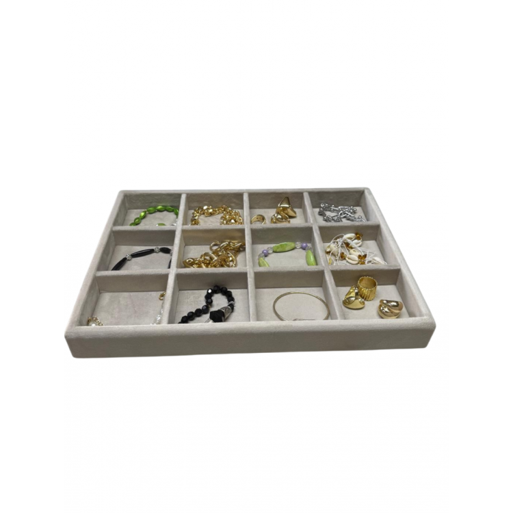 Ahşap Baby Face Kumaş Çekmece Düzenleyici 34x24x3 cm