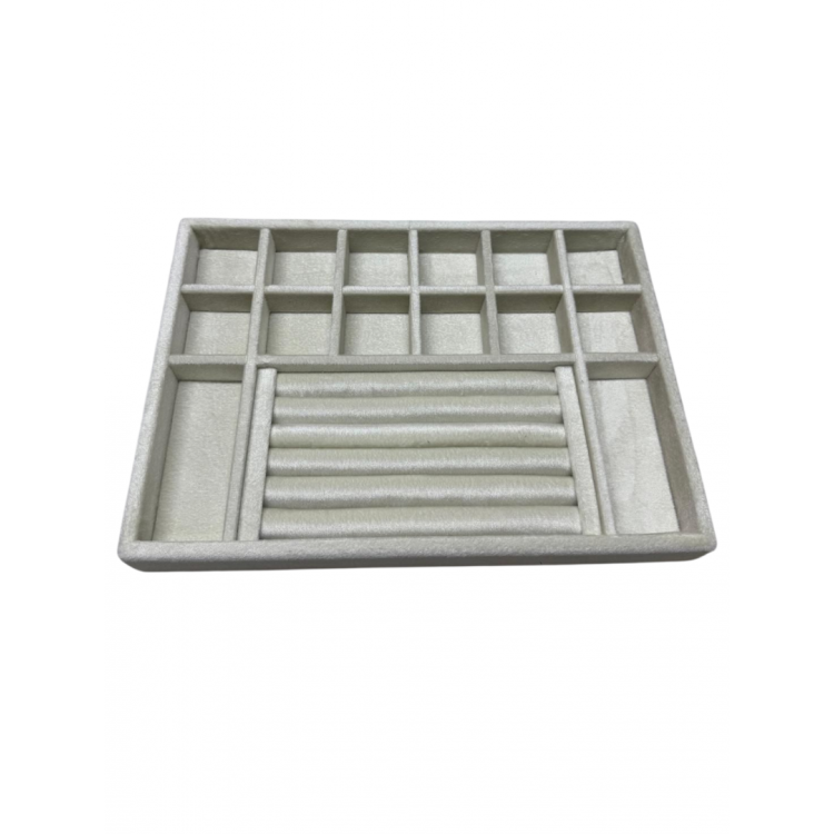 Çekmece İçi Takı Düzenleyici – Ahşap Baby Face Kaplama Organizer 34×24×3