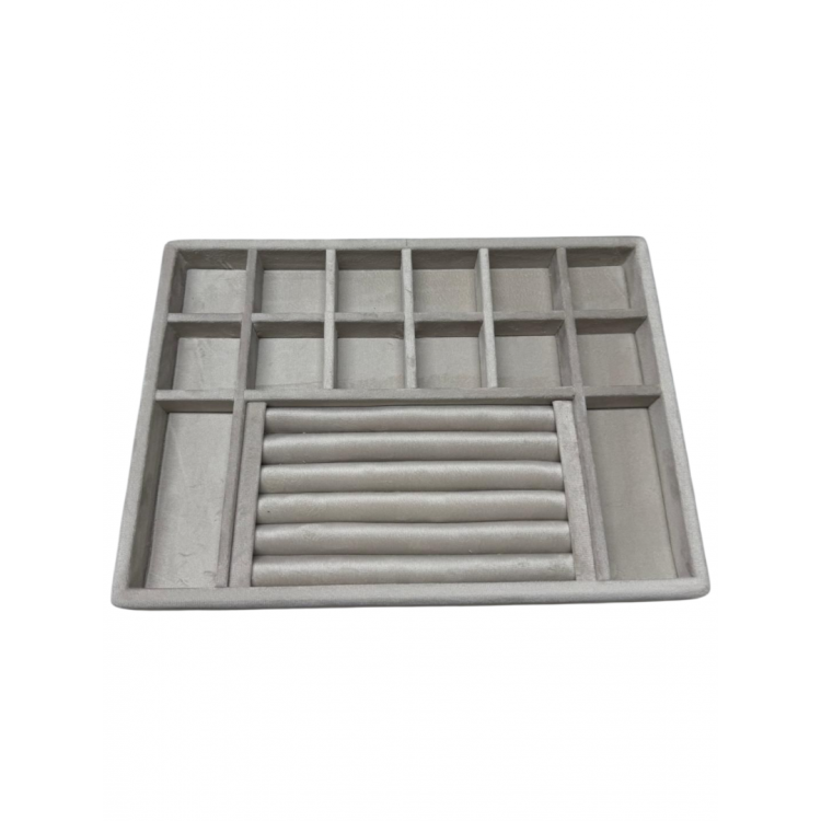 Çekmece İçi Takı Düzenleyici – Ahşap Baby Face Kaplama Organizer 34×24×3