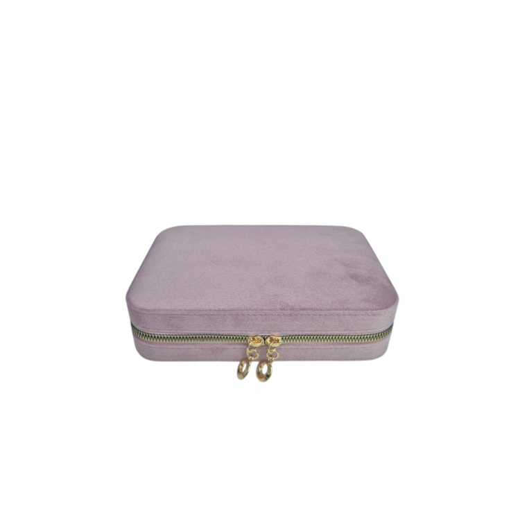 Büyük Boy  ( 14×21)  Kadife Düzenleyici  Takı Saklama Kutusu  Seyehat Çantasi Ahşap Kasa